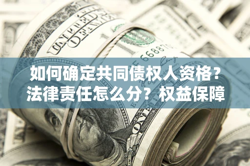 济南如何确定共同债权人资格？法律责任怎么分？权益保障技巧揭秘！