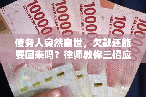 济南债务人突然离世，欠款还能要回来吗？律师教你三招应对