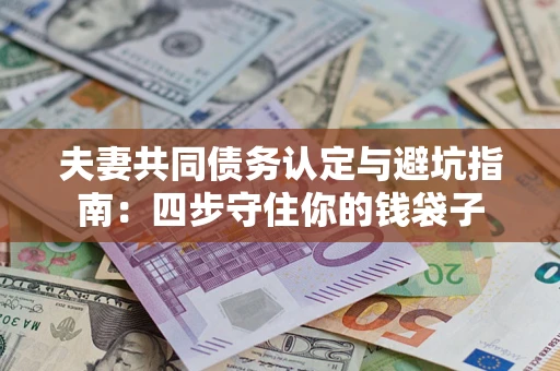 济南夫妻共同债务认定与避坑指南：四步守住你的钱袋子
