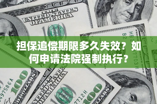 济南担保追偿期限多久失效？如何申请法院强制执行？
