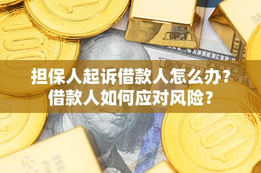 济南担保人起诉借款人怎么办？借款人如何应对风险？